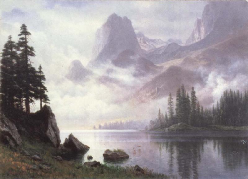 Albert Bierstadt Mountain of the Mist China oil painting art